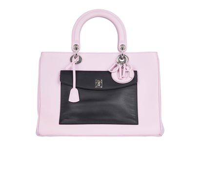 Diorissimo Front Pocket Tote, &pound;820, Handbags, Purple, Leather, Front view